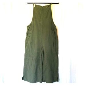 Olive Green Overalls/jumpsuit